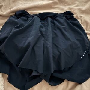 Navy find your pace lululemon shorts